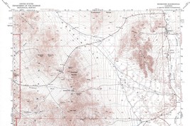 Shoshone Quadrangle California 1951 Topo Map USGS 15 Minute with Markings - £14.31 GBP