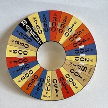 Vintage 1986 Deluxe Wheel of Fortune Game Parts Only (Wheel Cover) - £4.53 GBP
