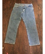 Wrangler Mens 36 30 Blue Jeans Casual Work Pants Nice  - €13,31 EUR
