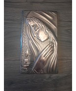Vintage Embossed Copper Wall Decoration of the Portrait Armenian Woman P... - $62.00