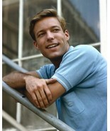 Richard Chamberlain 1960&#39;s Kildare era pose in blue polo shirt 11x17 poster - $19.99