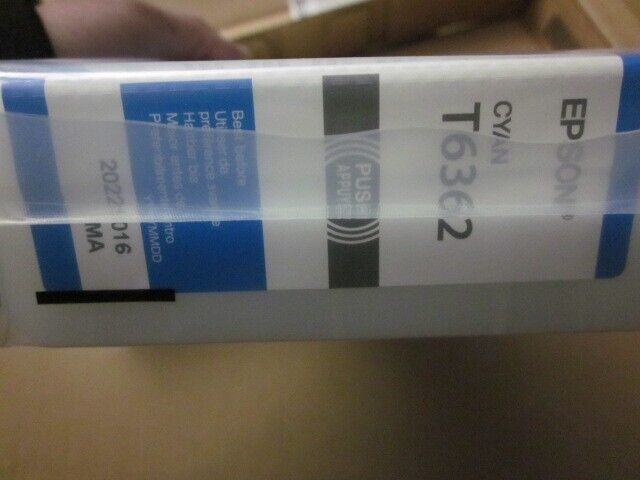 Genuine Epson T6362 Cyan Ink Cartridge Stylus Pro 10/2022 Sealed Item image 5