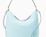 Kate Spade Zippy Shoulder Bag Light Blue Leather Purse K8140 NWT $449 Re... - $178.19