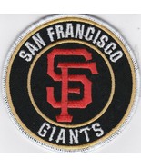 SAN FRANCISCO GIANTS BASEBALL TEAM 3.5 SEW/IRON PATCH EMBROIDERED MAYS B... - £4.71 GBP