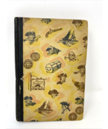 Vintage 1946 Treasure Island Rainbow Classics Hard Cover Book - $433.30 MXN