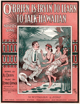 16x20&quot; CANVAS Decor.Room art print.Learning to talk Hawaiian.Hawaii.5999 - £36.43 GBP