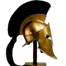 300 Movie Spartan King Leonidas Medieval Roman Helmet Greek Liner Reenac... - £67.46 GBP