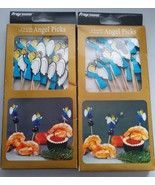 Angel Party Picks 30 count hors d'oeuvre Appetizer pix Christmas Cocktail Food P - £12.63 GBP