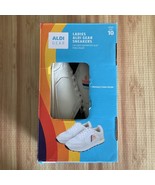 2025 ALDI Gear Multicolor White Sneakers Shoe Womens Size 10 Aldi Logo NIB - $29.69