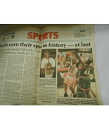 Vintage Newspaper Articles Michael Jordan Bulls Monday June 17 1986 &amp; Ot... - £14.53 GBP