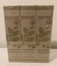 ORGANIC NATULIQUE Ammonia FREE Permanent Hair Color Black 1.0 Lot Of 3 - $49.49