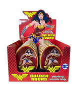 Wonder Woman Image on Strawberry Lemonade Candy Box of 12 Metal Tins NEW... - £34.66 GBP