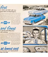 1950 Chevrolet Styleline DeLuxe Sedan Advertisement Automobilia Gen Moto... - $566.69 MXN