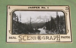Vtg Banff Jasper National Park Rocky Mountain Alberta Canada Real Photo Postcard - £31.49 GBP