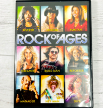 Rock Of Ages Dvd 2012 PG 13 Tom Cruise Russell Brand Alec Baldwin Paul Giamatti - £14.60 GBP