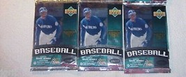 3 (three) new 1999 UPPER DECK HOBBY series 1 one baseball PACKs sealed cards UD - £23.31 GBP