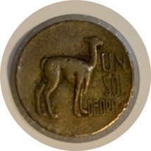 1967 peru 1 sol  nice coin - $2.88
