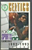 1992 Boston Celtics Pocket Schedule Robert Parrish - £0.79 GBP