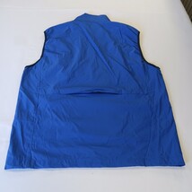 Alliance Fashion Men's Blue Full Zip Pockets Sleeveless Vest Size XL image 13