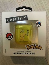 Pokemon x Casetify Apple AirPods Case Pikachu yellow Limited Edition w/box gift - £81.88 GBP