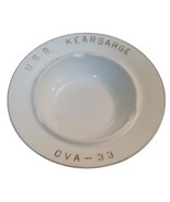 USS Kearsarge CVA-33 Vintage Ceramic Ashtray Fukagawa Ceramics - £13.19 GBP