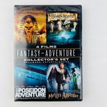 4 Movie Fantasy/Adventure Collectors Set DVD NEW Factory Sealed - £7.62 GBP