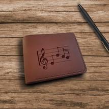 Music Teacher Gift. Personalized Customized Personalised Custom Leather Wallet - £35.66 GBP