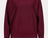 Esqualo Women&#39;s Batwing Lurex Sweater Wine Red - $61.00