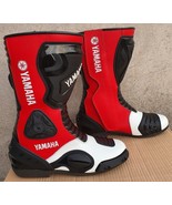Top Quality Yamaha Model Motorbike Riding Leather Shoes  Motorcycle Raci... - €107,44 EUR