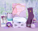 Mother&#39;s Day Gifts for Mom Women Her, Purple Relaxing Self Care Gift Set... - $41.78