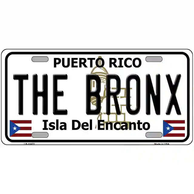 The Bronx Puerto Rico Metal Sign - $15.00