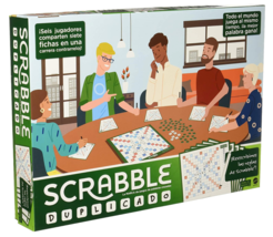 Mattel Scrabble Duplicado, Juego de Mesa Familiar, de 2-6 Jugadores - $44.99