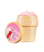 Avon Natuals STRAWBERRY ICE CREAM Body SCRUB Cone Shaped Jar NEW NLA VER... - $19.74