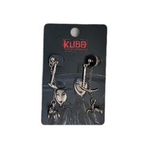 Kubo and the Two Stings Ear Rings - The Sisters Scythe & Claw