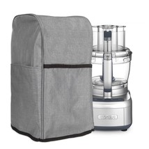 Food Processor Cover With Storage Pockets For Medium Elemental 8-13 Cup ... - $40.99