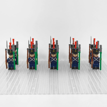 French Artillery Infantry Soldiers Napoleonic Wars 10pcs Minifigure Bricks Toys - £16.89 GBP