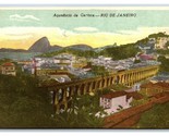 Aqueducto De Carioca Rio De Janeiro Brazil UNP DB Postcard L17 - $6.88