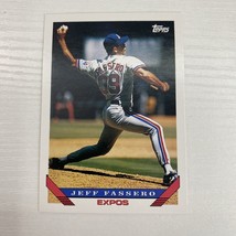 1993 Topps. Gold Jeff Fassero A Baseball Cards #178 - $1.59