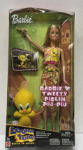 Barbie Loves Tweety Bird Piolin Piu Piu Looney Tunes 2003 Box Damaged B7038 - £23.70 GBP