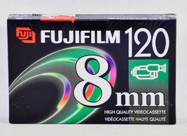 Fuji Film 8mm P6-120 Videocassette New &amp; Factory Sealed - £5.06 GBP