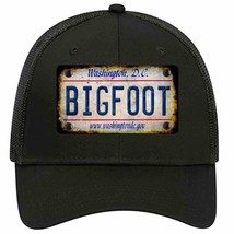 Bigfoot Washington DC Novelty Black Mesh License Plate Hat Tag - £23.12 GBP