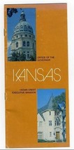 KANSAS Office of the Governor &amp; Cedar Crest Executive Mansion  Booklet 1... - £14.08 GBP
