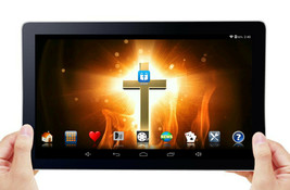 BIBLE TABLET ~ The Complete AMPLIFIED BIBLE VERSION (AMPV) 10&quot; Tablet PC. - £204.43 GBP