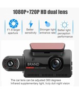 HD 1080P Dual Lens Dash Cam Car DVR Front &amp; Inside Camera Video Night Vi... - $36.99