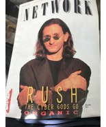 Network Geddy Lee magazine RUSH 1993 V7 NO5  Pearl Jam Crash Test Dummies - $200.14 MXN
