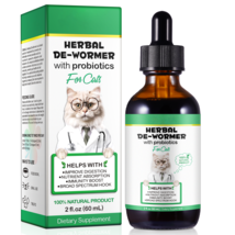 Natural Tapeworm Treatment for Cats - Natural Herbal Treatment for Whipw... - $17.99