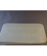 Empty Tin Metal Straight Stitch Accessories Box ^ - $10.89 CAD
