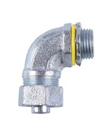 Halex 3/4 in. Uninsulated Liquid-Tight 90-Degree Connector 66907 (1-Pack) - $10.39