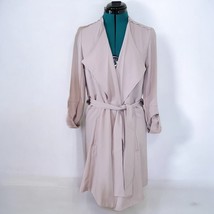 500 Maison Cinqcent Pink Blue Trench Coat - Size Extra Small - $99.00