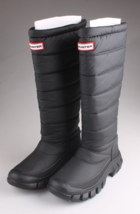 Hunter Women’s “Intrepid Tall Snow Boot” Waterproof &amp; Insulated (Black) ... - £103.23 GBP